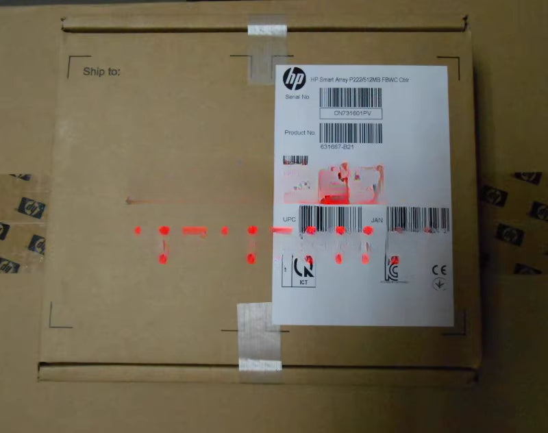 Servicer HP HPE 631667-B21 Smart Array P222/512MB FBWC Card 633537-001
