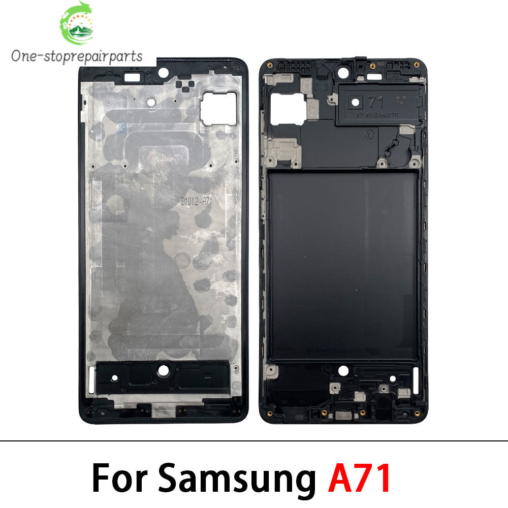 New Middle Frame For Samsung A10 A20 A30 A50 A70 A21s A11 A12 A21 A31 A51 A71 Front Frame Housing Bezel Repair Parts Samsung phone repair parts