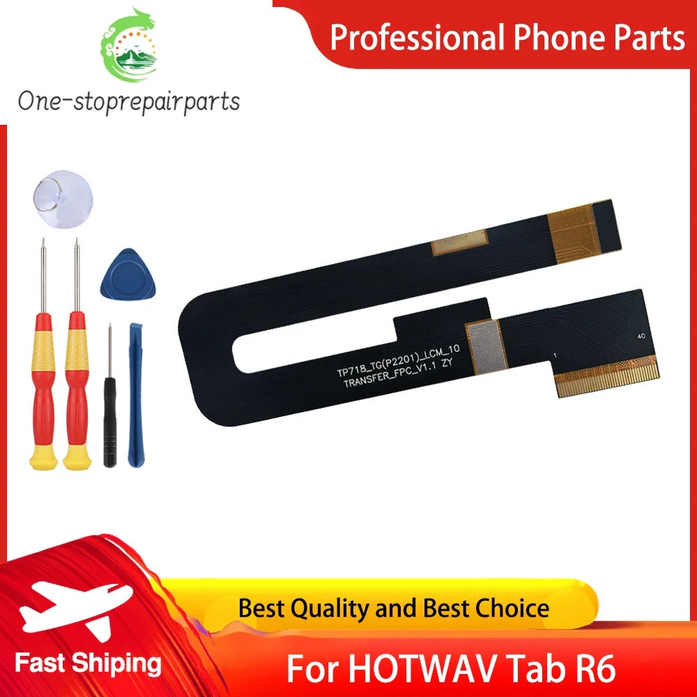 100% New Original Motherboard Adapter Cable FPC For Hotwav Tab R6 Tab R7 Tab R9 Pro Motherboard Cable Board Replace Free Tools Other brand Phone repair parts