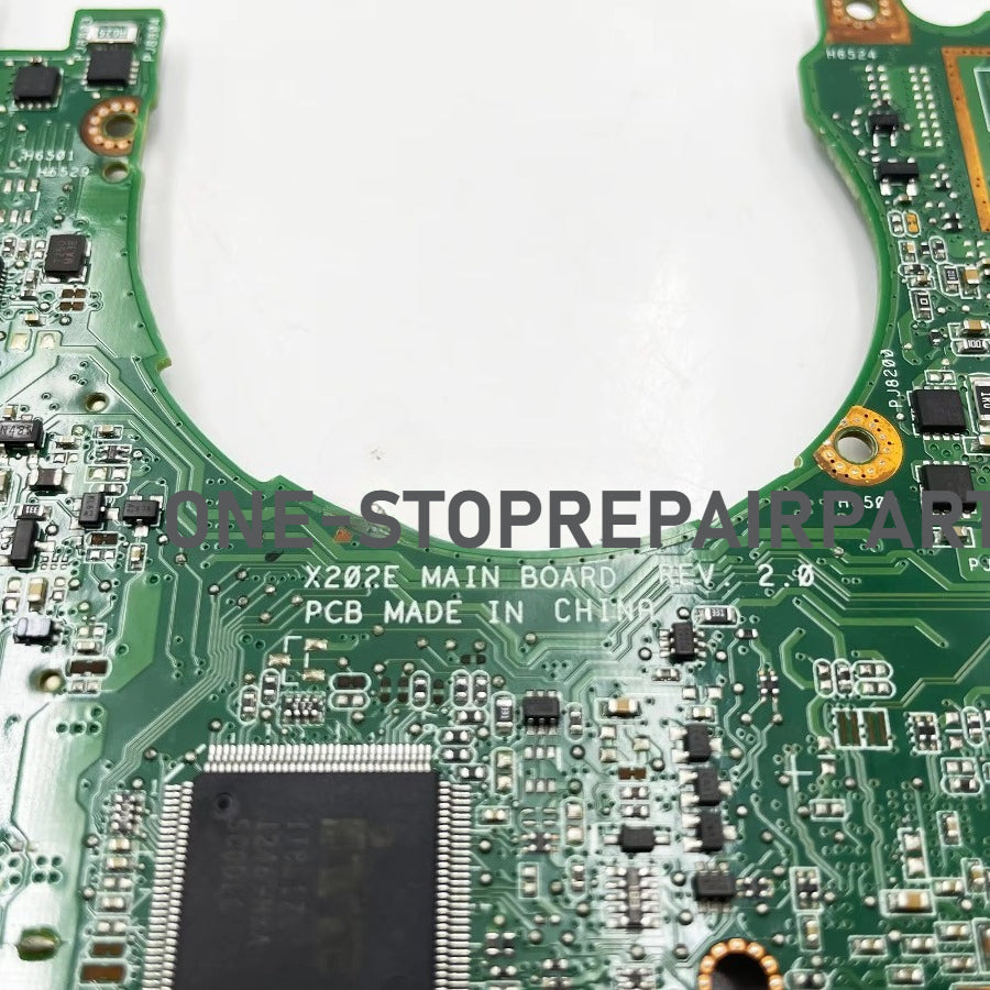 X202E Laptop Motherboard For ASUS VivoBook X202EV X201EP X202E X202EP Q200E S200E Mainboard With I3 I5 I7 CPU 100% Tests OK Stk ASUS laptop repair parts