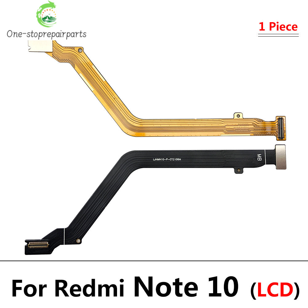 New Main Flex Cable For Redmi Note 10 Pro Connect Mainboard Motherboard To LCD Screen Ribbon Replacement Parts Redmi phone repair parts