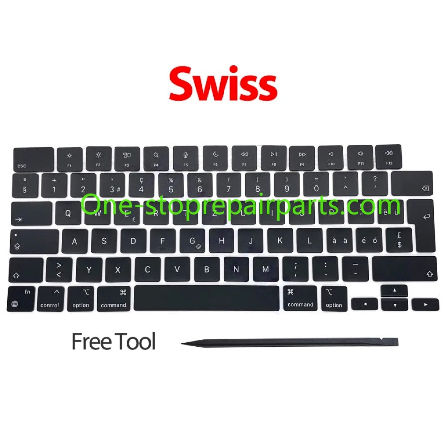 Laptop A2681A3113 A2941 A3114 Keys Keycaps for Macbook Air M2 M3 Retina 13.6" 15.3" Key Cap Keyboard Repair Black Blue Macbook repair parts