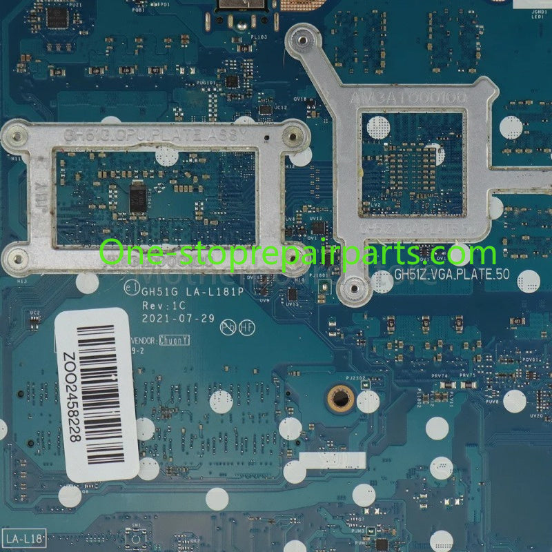 Laptop Motherboard For Acer Nitro 5 AN515-57 LA-L181P With CPU i5-11400H i7-11800H GPU RTX3050 4G RTX3050Ti 4G 100% Test Acer laptop repair parts
