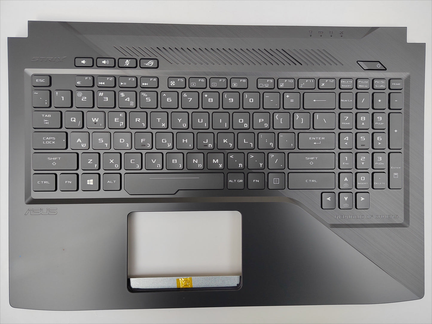 ASUS ROG STRIX GL503GE GL503VM GL503VD S5A GL503 Palmrest Upper Case w/ Backlit Keyboard
