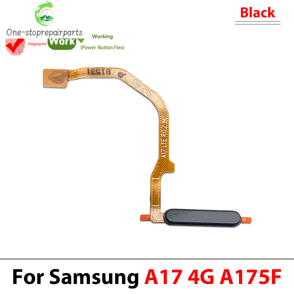 Home Button FingerPrint Touch ID Sensor Flex Cable Ribbon For Samsung A06 A16 A26 A07 A17 4G 5G Replacement Parts Samsung phone repair parts