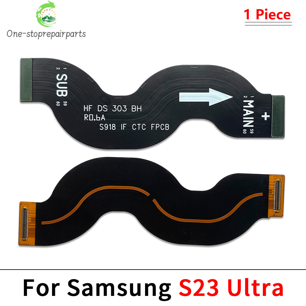 50Pcs, Main Board Motherboard Connector Board Flex Cable For Samsung S20 S21 S22 S23 S24 Plus Ultra Samsung phone repair parts