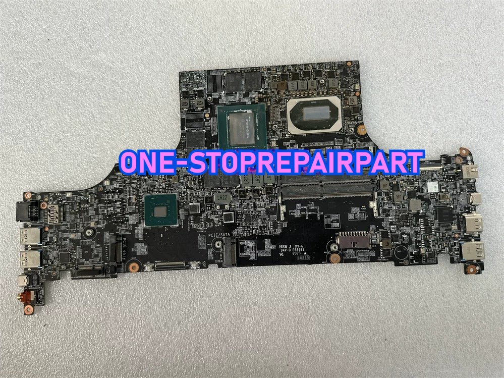 100% Full tested Main system board MS-16V11 For MSI GS66 Laptop Motherboard W/ i7-10750H CPU and RTX2060 GPU HM470 DDR4 N18E-G1R GTX GPU MSI laptop repair parts