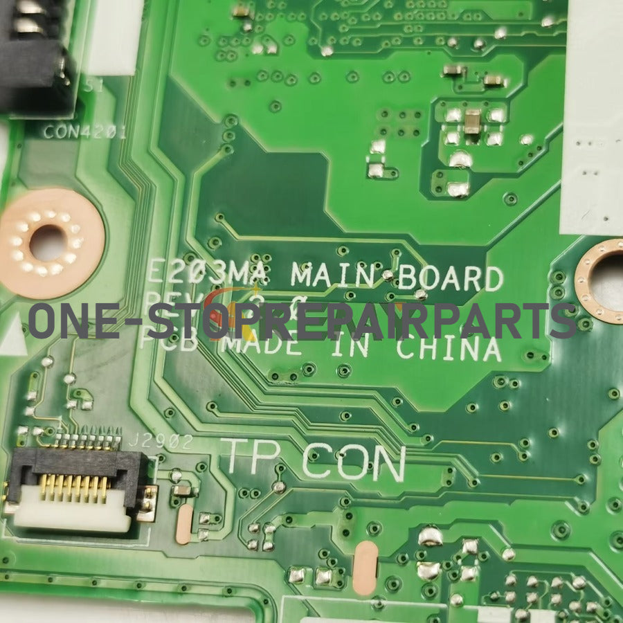 E203MA Laptop Motherboard For ASUS EeeBook E203MAH E203MAS L203MA E203MA L203MAH E203M Mainboard With Celeron CPU 100% Tests OK ASUS laptop repair parts
