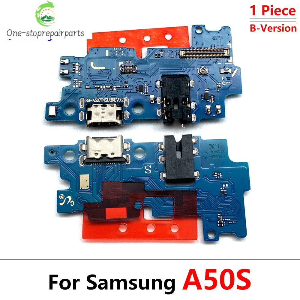 50Pcs USB Charger Charging Dock Port Connector Flex Cable For Samsung A10 A20 A30 A50 A01 A11 A21s A31 A51 A10s A20s A30s A50s Samsung phone repair parts