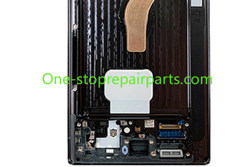 Samsung S22Ultra lcd screen Assembly with frame S908 curved 5G LCD display touch screen