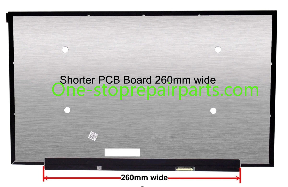 15.6" Laptop LCD Screen Innolux N156HCE-EN1 Rev C1 C2 N156HCE-EN2 NV156FHM-N61 FHD 60Hz Display Matrix Panel Replacement 1920x1080 eDP 30 Pins Non-Touch Matte Anti-glare Narrow Display