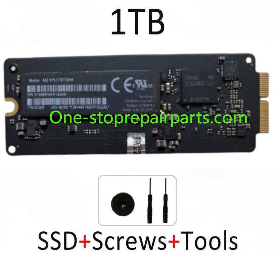 2015 2014 2013 Year for Macbook Air & Pro Retina 11" 13" 15" A1502 A1398 A1466 A1465 SSD Solid State Drive 128GB 256GB 512GB 1TB Macbook repair parts