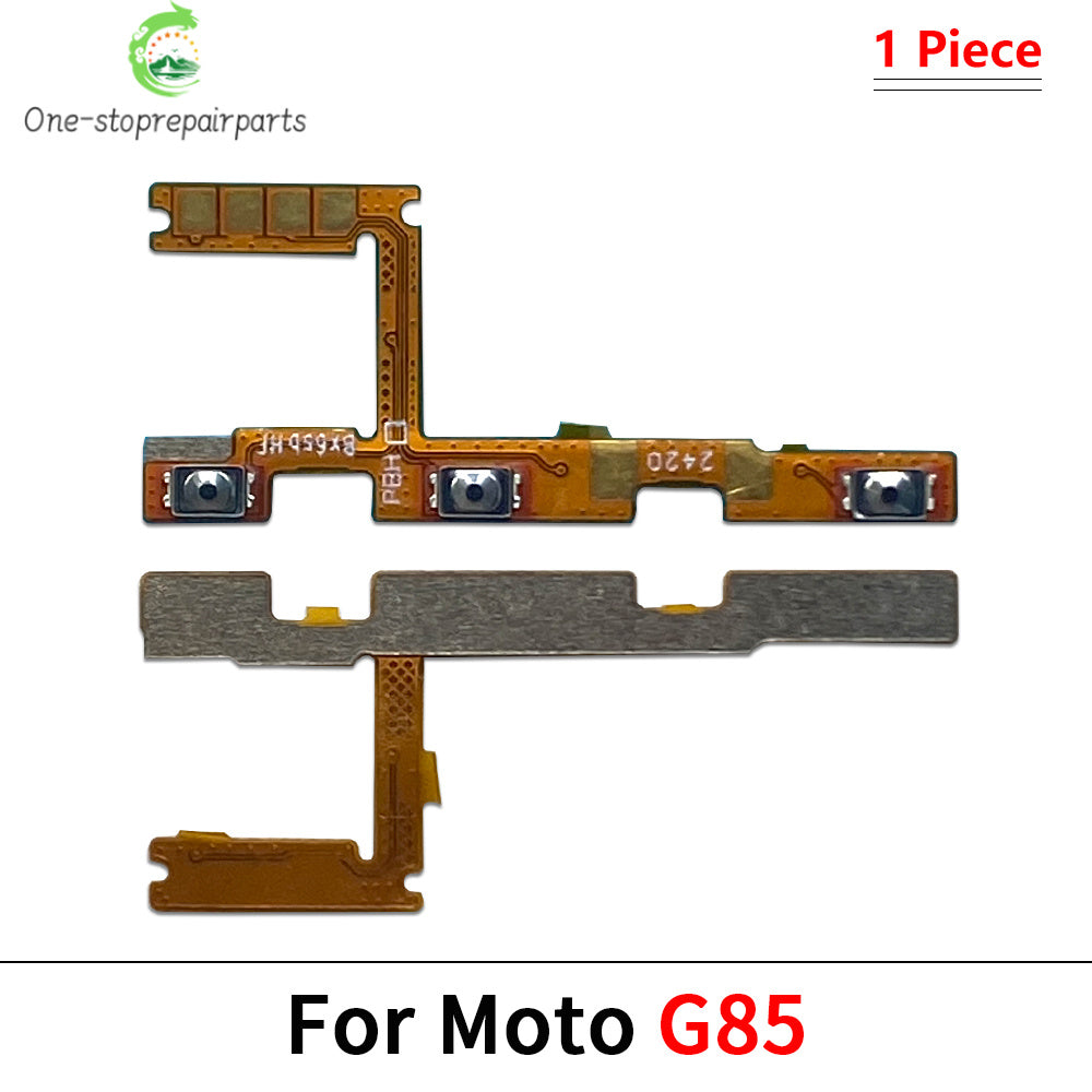 Volume Button Power Switch On Off Button Flex Cable For Motorola Moto G05 G15 G35 G45 G55 G75 G85 G06 G56 G86 G96 G17 5G Motorola phone repair parts
