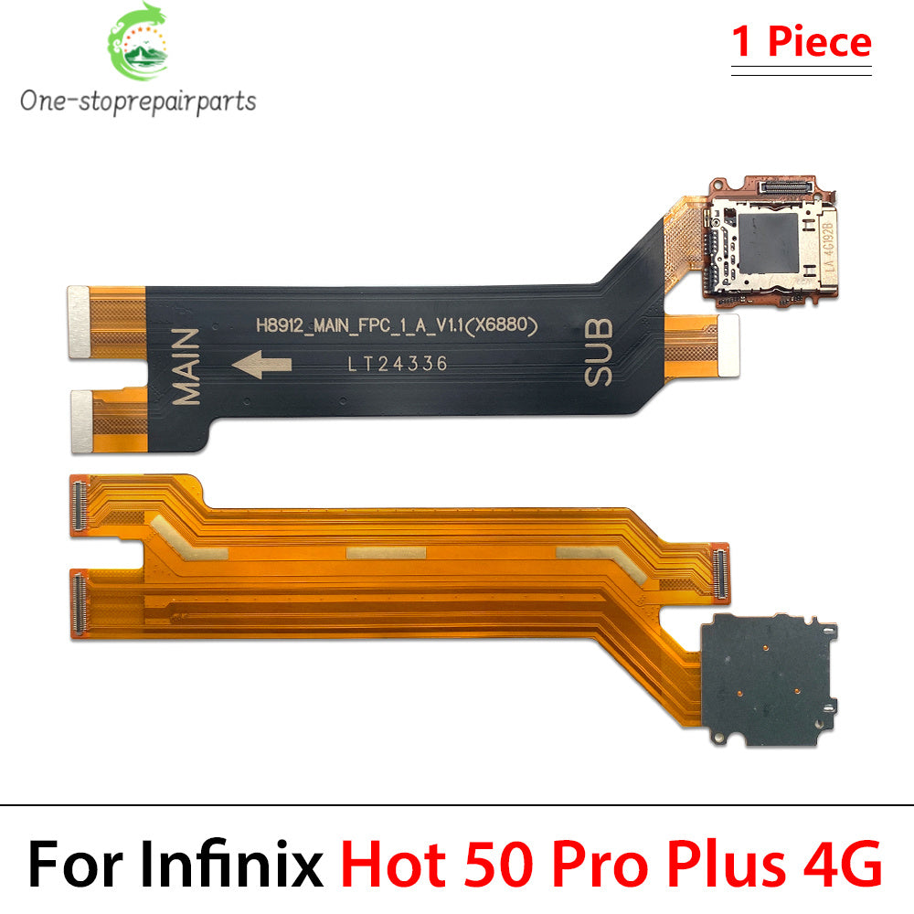 New For infinix Hot 8 9 11 11s 20 20s 30 40 50 Pro Plus 5G X650 X662 X668 Main Board Motherboard Flex Cable Replacement parts infinix phone repair parts