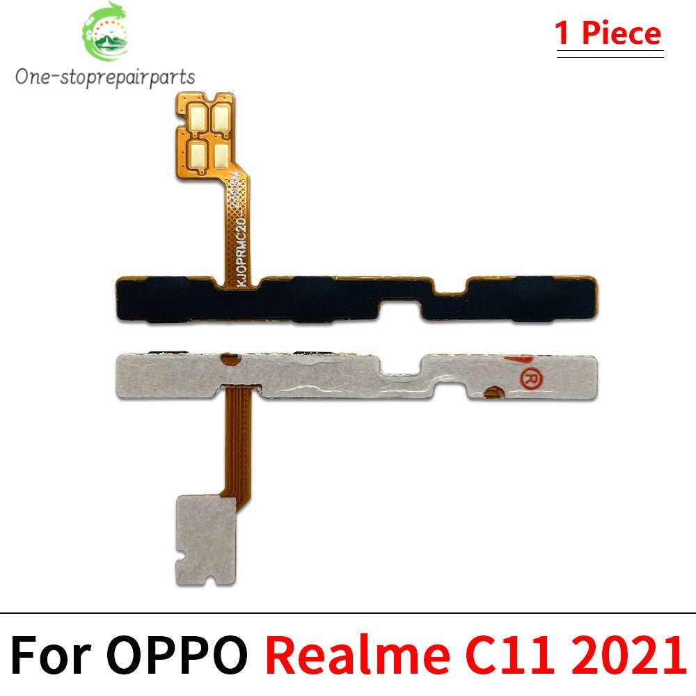 USB Charger Charging Dock Port Connector Main Mainboard Power Volume Flex Cable For OPPO Realme C11 2020 2021 Realme phone repair parts