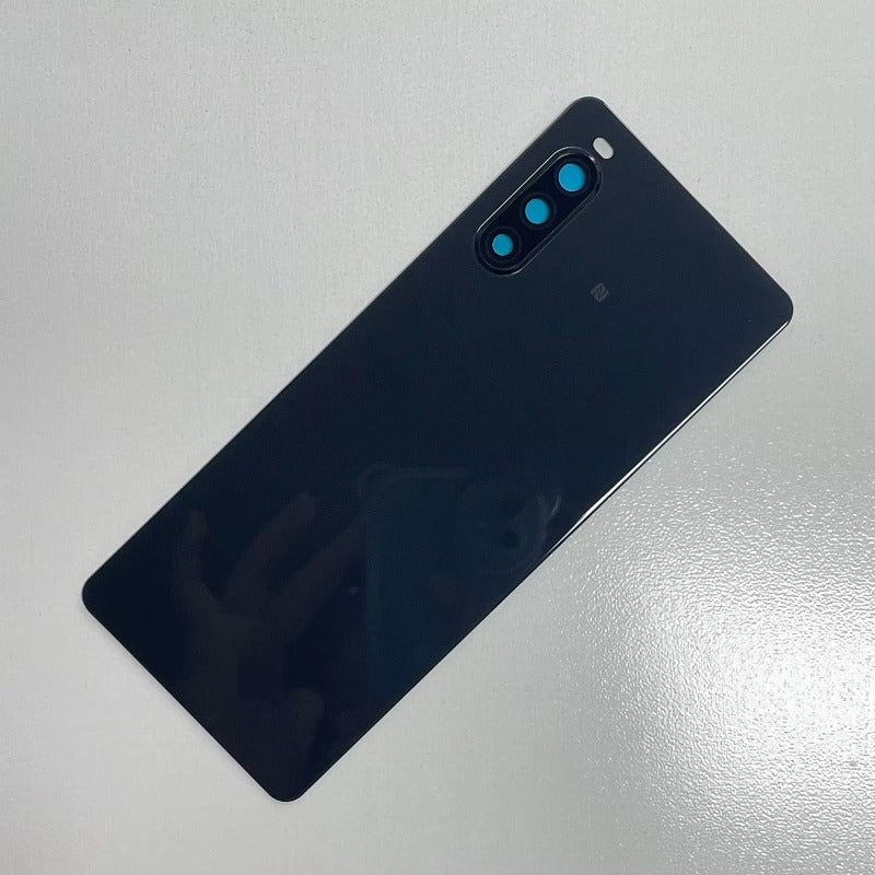 Original New For Sony Xperia 10 II Back Battery Cover Glass Housing Rear Door Case Parts Replacement With Camera Lens Sony phone repair parts