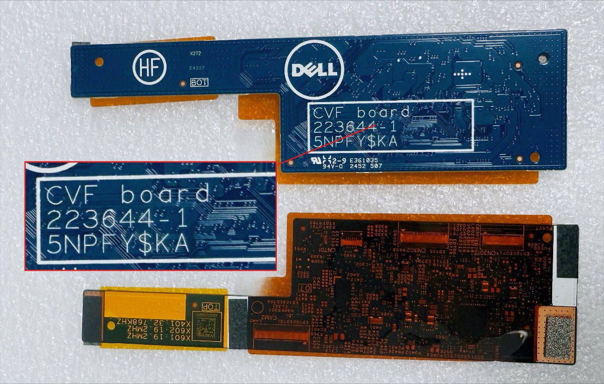 CVF Board camera board for Dell XPS 16 9640 223644-SB 223644-1 TC4D06 CN-TC4D06 448.0TC12.00SB Dell laptop repair parts