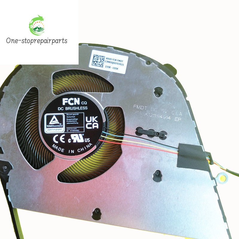 NEW ORIGINAL Laptop CPU GPU Cooling Fan For ASUS V4050E V4050F X421FL M413 S433FL UM433 S4600F ASUS laptop repair parts