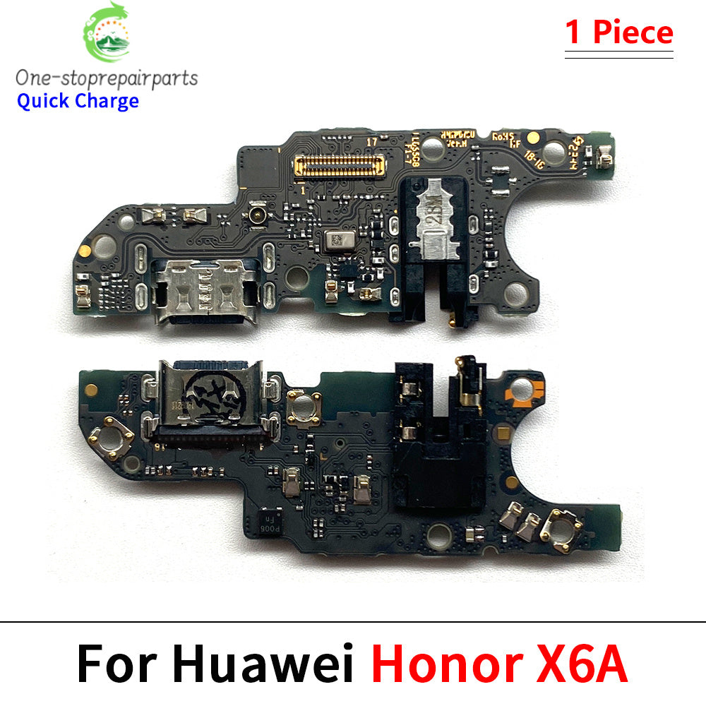 10Pcs, USB Charge Port Dock Connector Charging Board Flex Cable For Huawei Honor X6 X6s X6A X6B X7A X7B X8 X8A X8B X9A X9B 4G 5G Huawei phone repair parts
