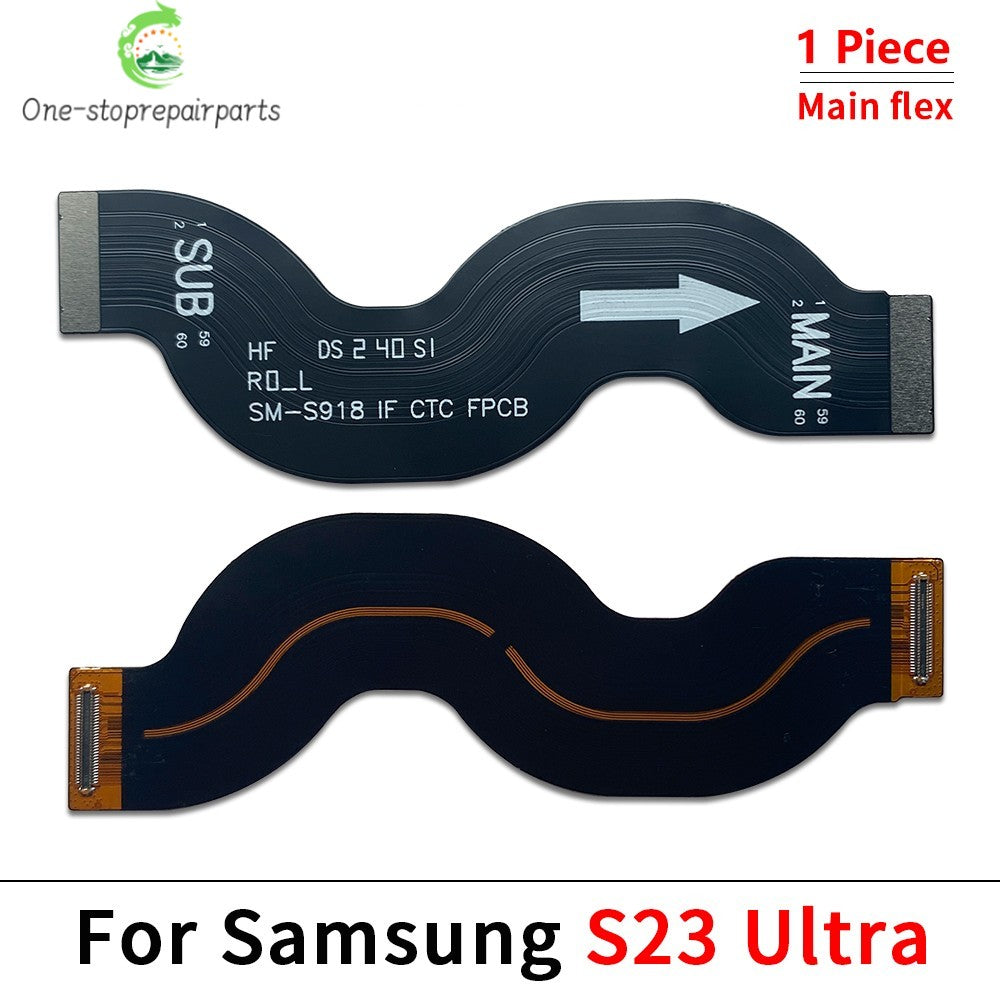 New Main Board Motherboard Mainboard Connector Board Flex Cable For Samsung S20 S21 S22 S23 S24 Plus Ultra Fe Samsung phone repair parts