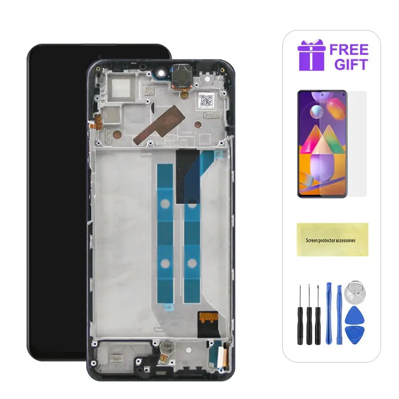 Screen for Xiaomi Redmi Note 11 Pro 2201116TG 2201116TI Lcd Display Digital Touch Screen with Frame for Redmi Note 11 Pro 5G Xiaomi phone repair parts