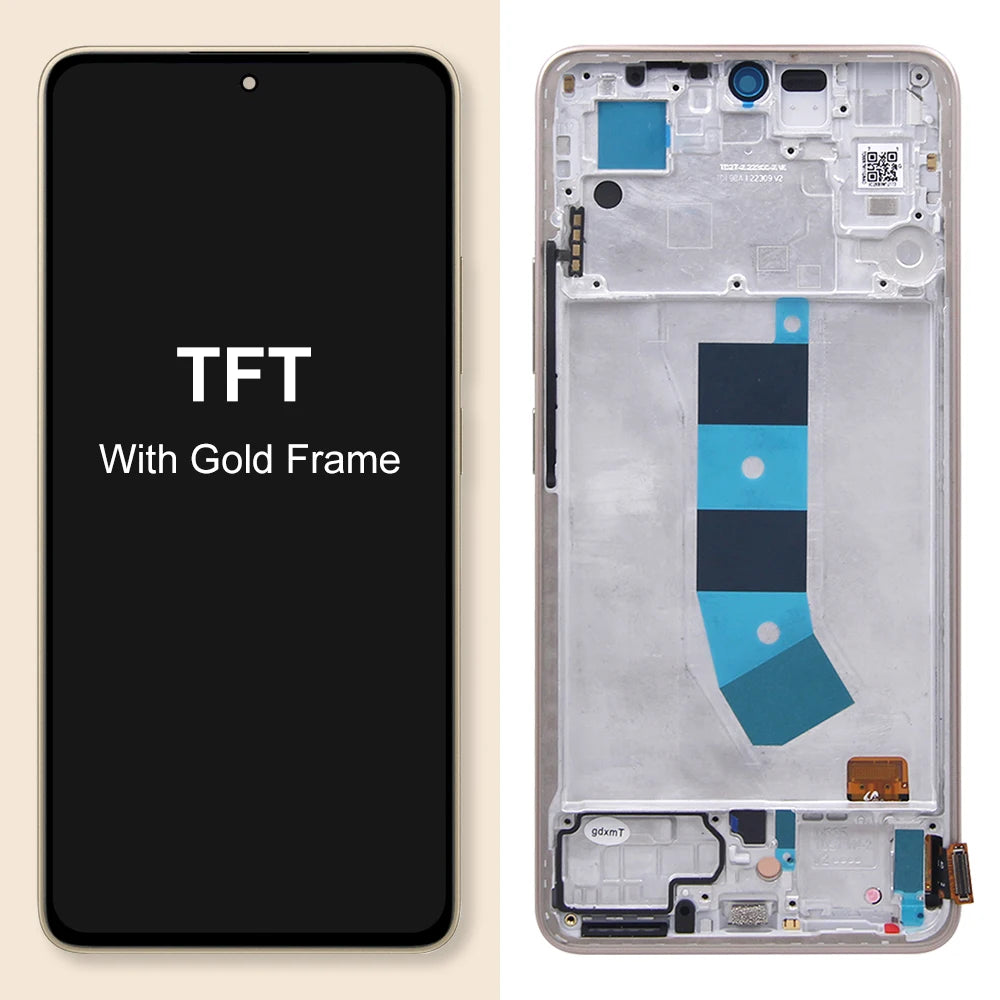 TFT Screen for Xiaomi Redmi Note 13 4G 23129RAA4G 23124RA7EO Lcd Display Digital Touch Screen With Frame for Redmi Note 13 4G Xiaomi phone repair parts