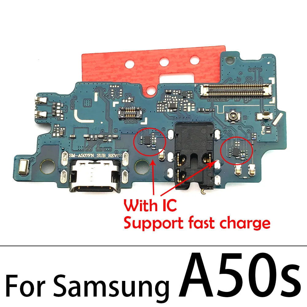 USB Charging Port Charger Board Flex For Samsung A51 A11 A01 A21s A31 A41 A71 A21 A70s A10s A20s A30s A50s Charging Connector Samsung phone repair parts