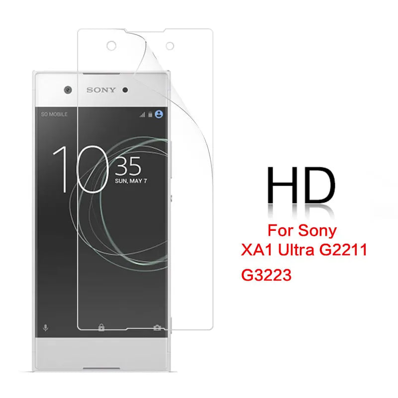 HD Front Clear Glossy Film For Sony X Compact Mini XA XA1 XA2 XZ XZ1 Compact Premium Ultra Plus Matte Film Anti-Glare Cover Sony phone repair parts