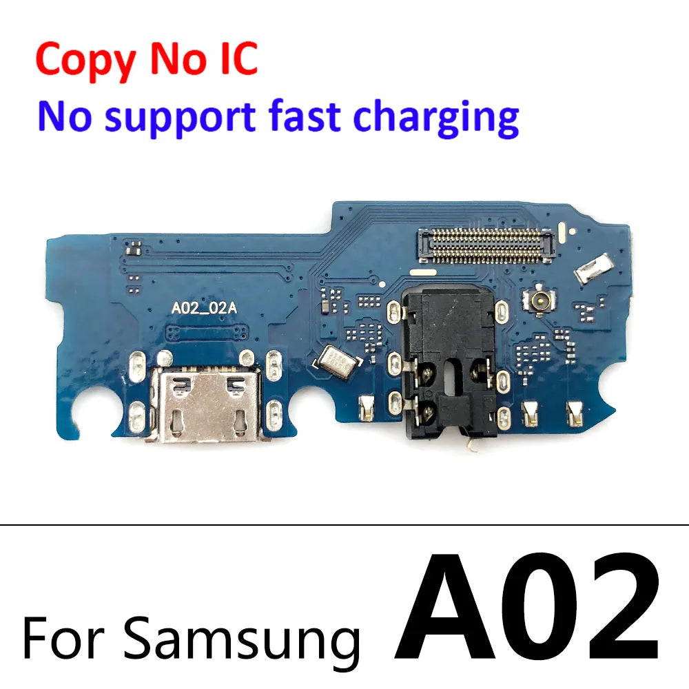 USB Charger Dock Connector Charging Board Port Flex Cable For Samsung A10 A10S A20 A20S A21S A30 A30S A40 A50 A50S A12 A02s A02 Samsung phone repair parts