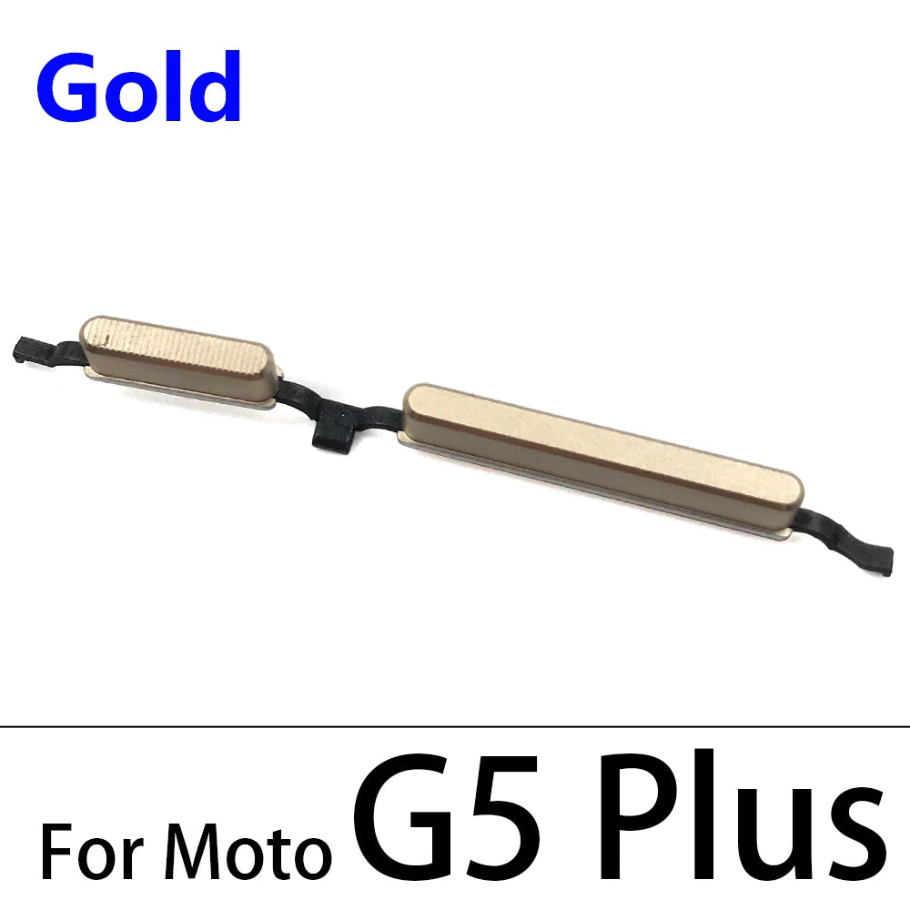 New For Motorola Moto G6 Play G4 G5 G5S G6 Plus Volume Power Button Side Key Motorola phone repair parts