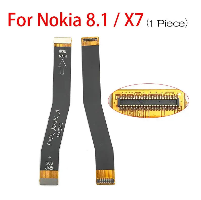 Main Board Motherboard Connector Board Flex Cable For Nokia 2 2.1 3 3.1 Plus 5 5.1 6 6.1 7 7.1 8 X5 X6 X7 Mainboard Nokia phone repair parts