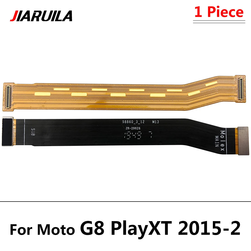 10pcs Main Board Mainboard Connect Flex Cable For Motorola Moto G8 G9 Plus Play Power One Hyper Macro Vision Fusion Plus Motorola phone repair parts