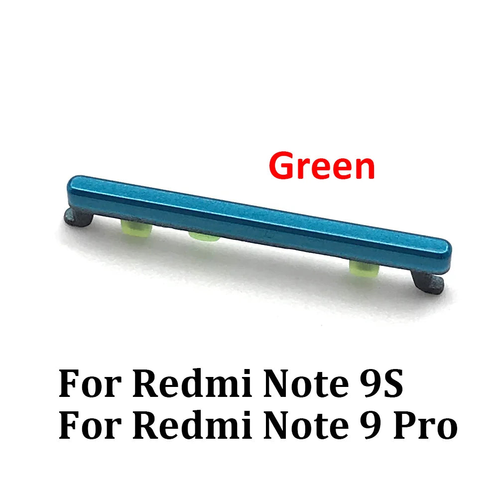 New Power Volume Side Key Button Flex Cable Ribbon For Xiaomi Redmi Note 9S 9 Pro Replacement Parts Xiaomi Xiao mi phone repair parts
