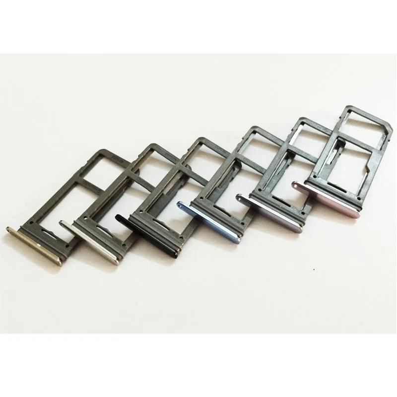 New Sim Tray For Samsung S8 G950 S8 plus G955 SIM Card Slot Holder Replacement Part Samsung phone repair parts