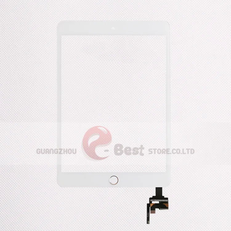 10pcs/lot Good Quality For iPad mini 1/2 mini 3 Touch Screen Assembly Panel With Home Button + IC Connector iPad repair parts
