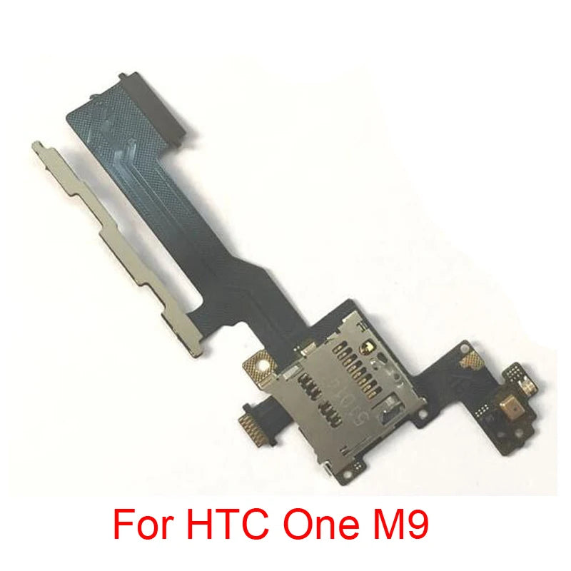 Power On OFF Volume Button Flex Cable With SD Card Reader For HTC One M9 Replacement Part Xiaomi Xiao mi phone repair parts