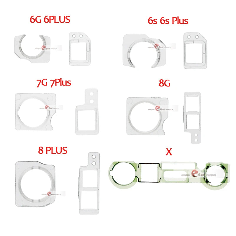 2set Front Camera Sensor Plastic Holder Kit for iPhone X 8 7 6 6S Plus 5S 5 Proximity Holder Clip Bracket Set parts iPhone phone repair parts