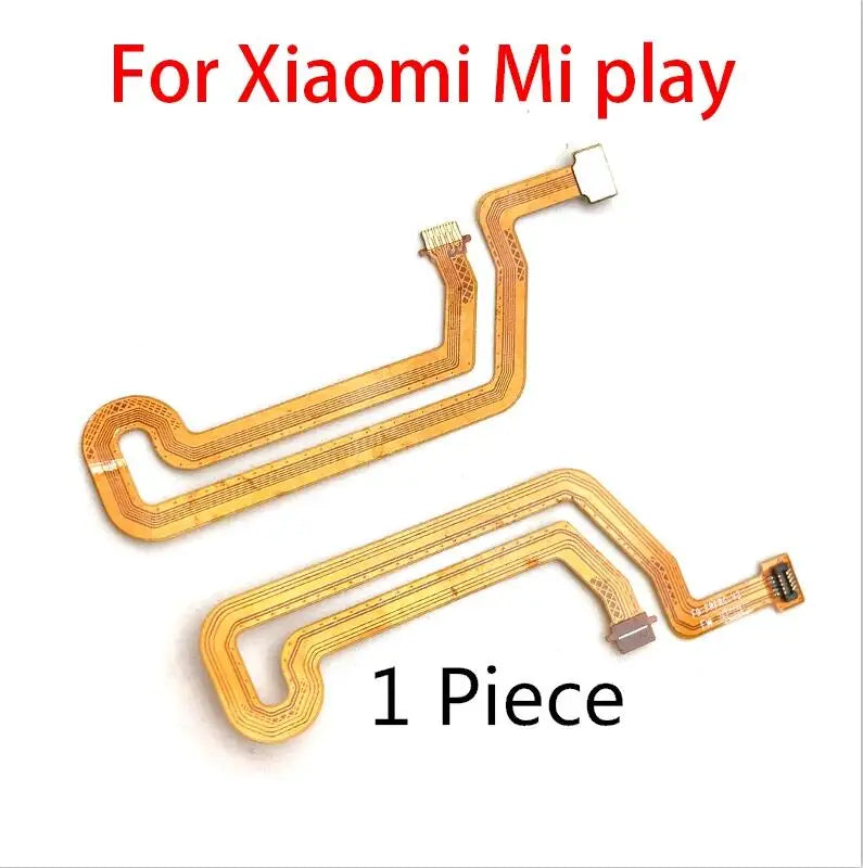 Home Button Fingerprint Touch Id Sensor Connector Flex Cable For Xiaomi Redmi 7 8 8A / Redmi Note 7 / Mi Play Xiaomi Xiao mi phone repair parts