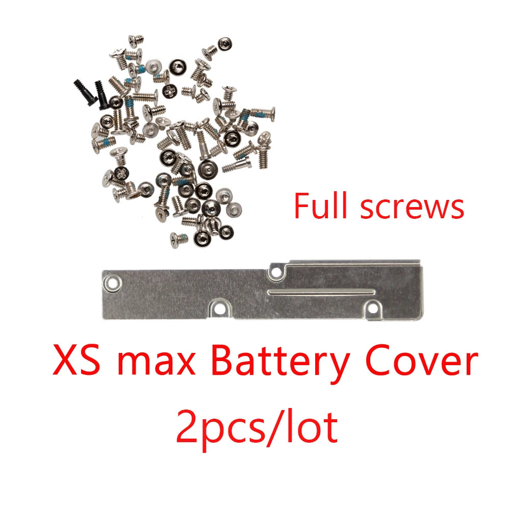 3pcs LCD Cover Plate + Full Screw For iPhone 7 6 8 6S Plus 5 5S XS max Front Camera Lcd Touch Screen Metal Holder Bracket iPhone phone repair parts