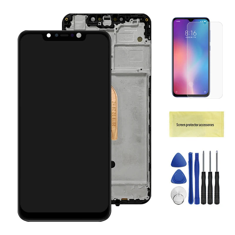 Poco F1 LCD Display Screen for Xiaomi Pocophone F1 Lcd Display Touch Screen Digitizer Assembly for Xiaomi PocophoneF1 PocoF1 Xiaomi phone repair parts