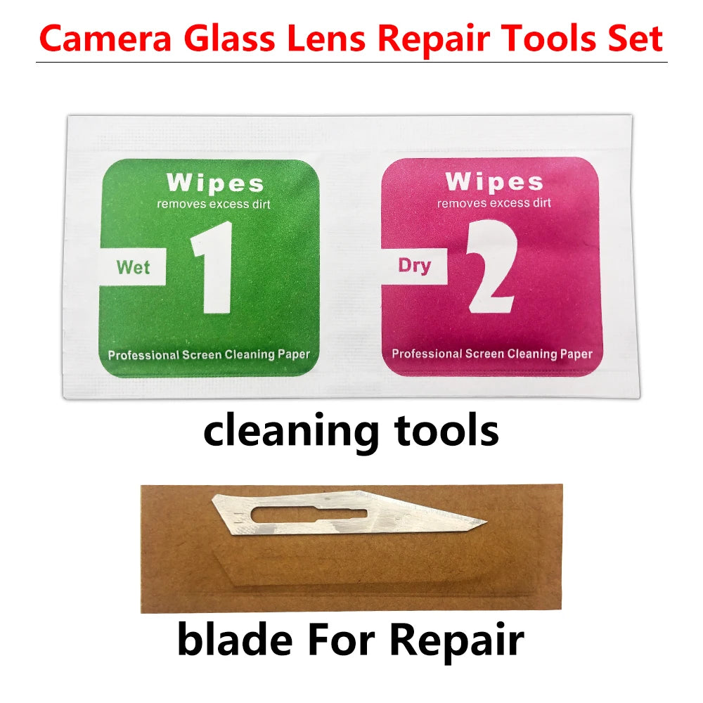 For Huawei P20 P30 P40 P50 Pro Lite E 5G Back Rear Glass Camera Lens With Adhesive Replacement Huawei phone repair parts