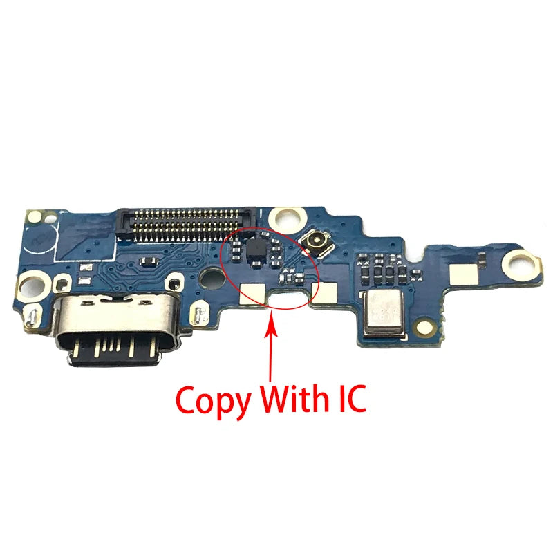 10Pcs, New For Nokia X6/ 6.1 Plus TA-1099/1103 USB Charge Port Jack Dock Connector Charging Board Flex Cable Nokia phone repair parts