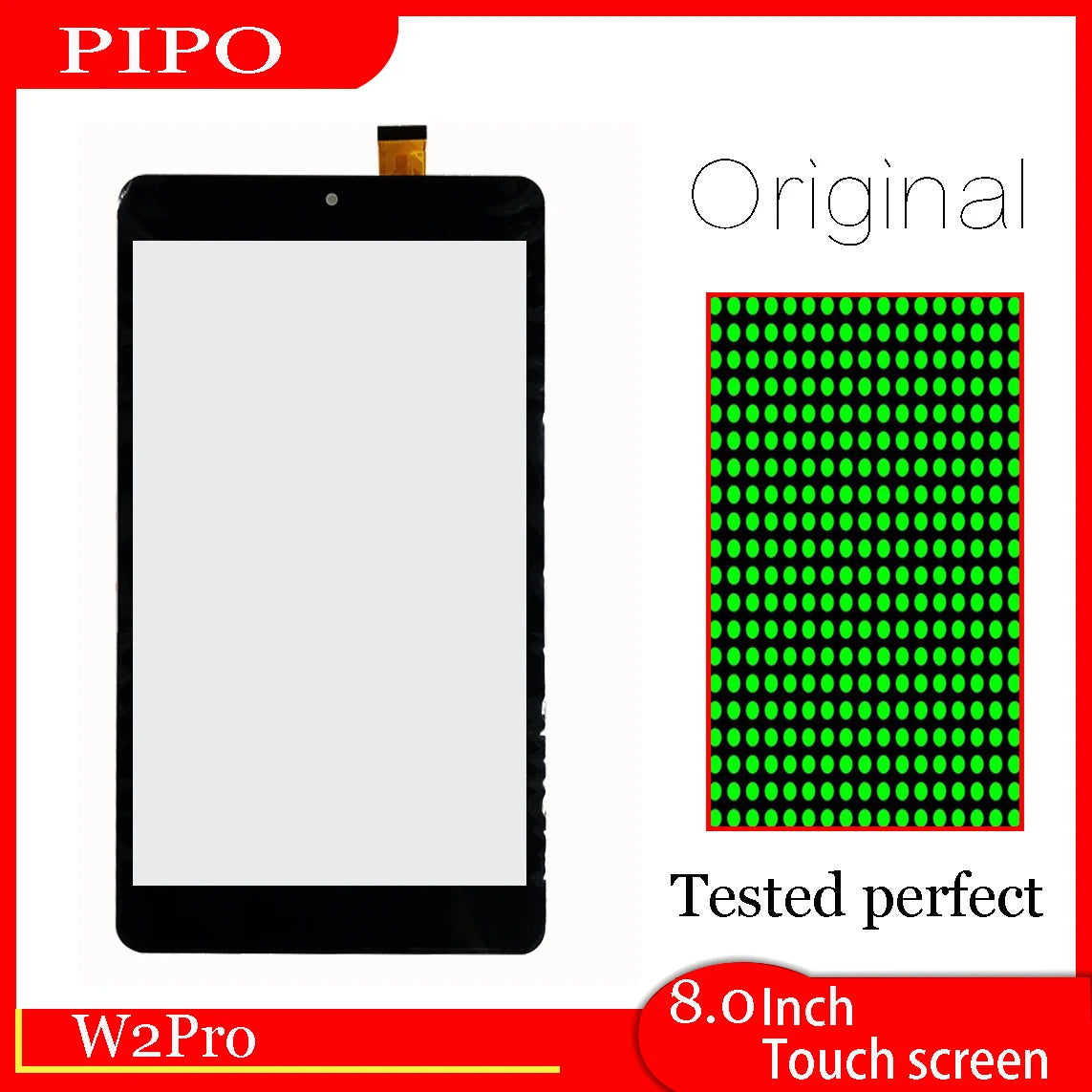 Original 8.0" Pipo W2pro / W2 PRO PN: HXD-0863A1-PG Tablet Touch Screen Touch Panel Digitizer Glass Sensor Other Brand tablet repair parts