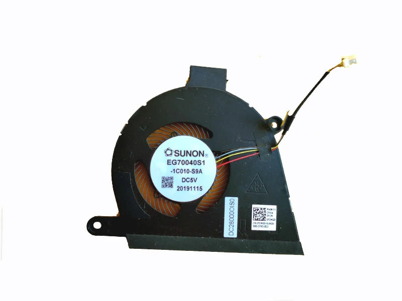 New Original LAPTOP CPU Cooling Fan FOR DELL Latitude 9510 P/N: 0YJMGD YJMGD Dell laptop repair parts