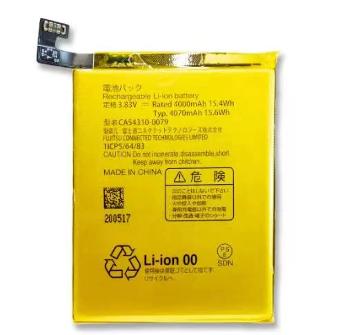 For fujitsu Arrows F-51A CA54310-0079 Battery, Large Capacity Charging Board Other Brand Phone repair parts