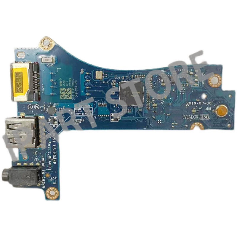 (Shipping fee not include)适用于Dell 外星人 M15 R2 USB接口小板 LS-H354P CN-019Y93 原装