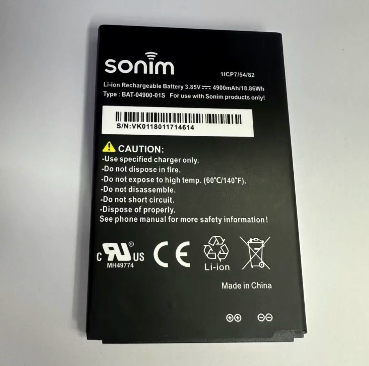 SONIM XP8 XP8800 Battery BAT-04900-01S New 4900mAh Large Capacity Other Brand Phone repair parts