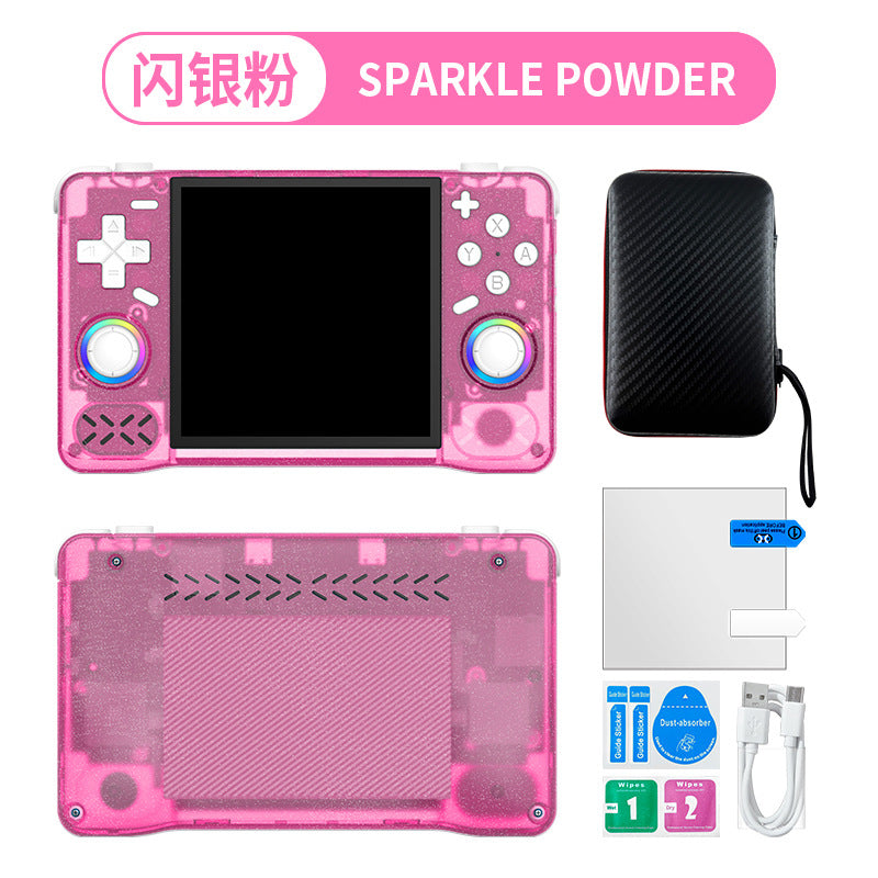 4" inch XF40H IPS HD RGB display WIFI Online match fight Linux Dual 3D joysticks RGB 4000mAh rechargable supporting 2.4G wireless Gamepad connected games Handheld Game Player console