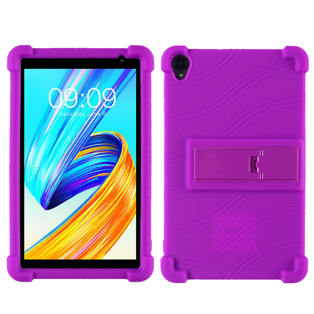 Applicable UAUU T30 Pro tablet protective case 8 inch comprehensive protection all-inclusive anti-drop bracket silicone protective case Protect case