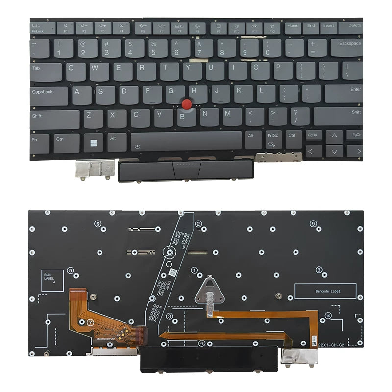 Keyboard for lenovo thinkpad X1 carbon YOGA 2ND 3RD 4/5/6/7TH GEN8 keyboard